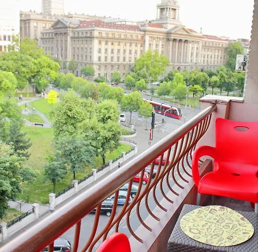 Appartamento Kristi Lux Center Free Parking Fast Wifi Belgrado